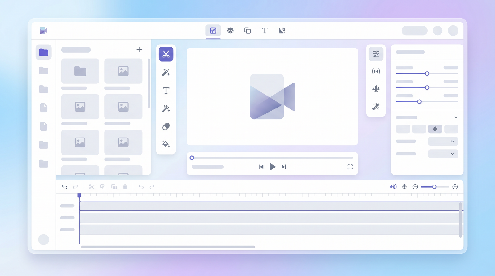 FlexClip editing features